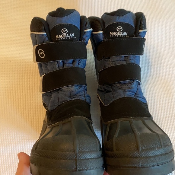 Magellan Winter Boys Boots Insulant Size 12 Black and blue - Picture 4 of 14